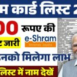 E Shram Card List